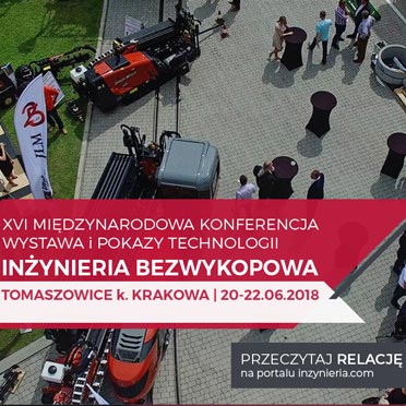 Read more about the article Byliśmy złotym sponsorem Konferencji „INŻYNIERIA Bezwykopowa” 2018